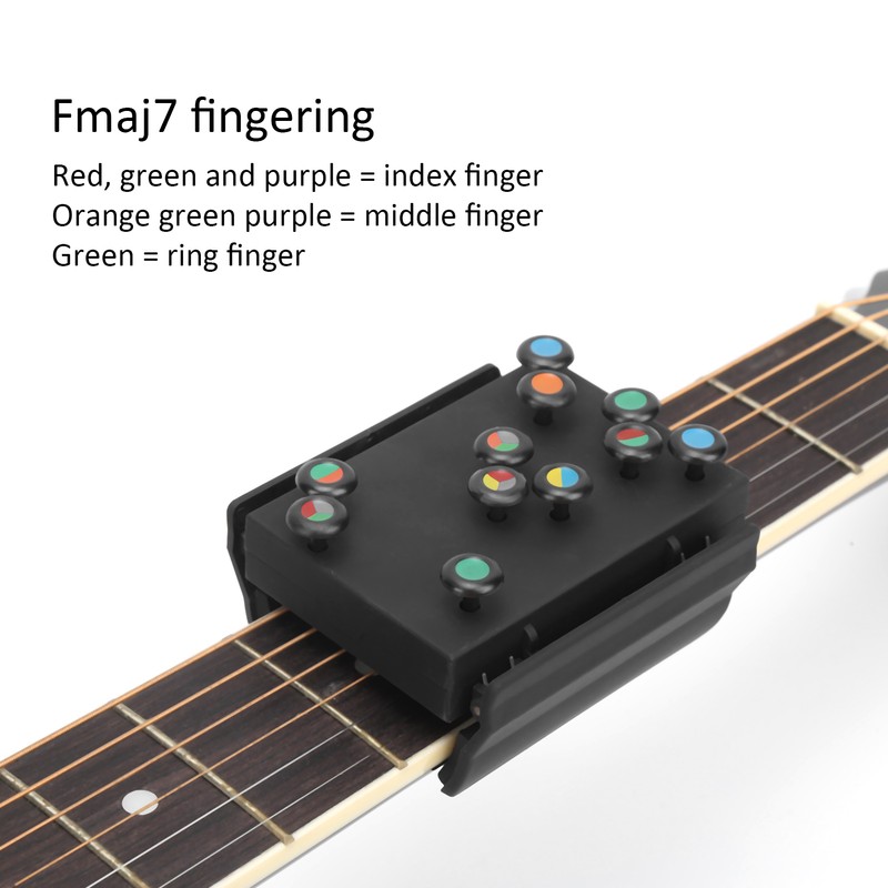 Guitar Aid Black Chord Assisted Learning Tools Practice Assistant Accessories