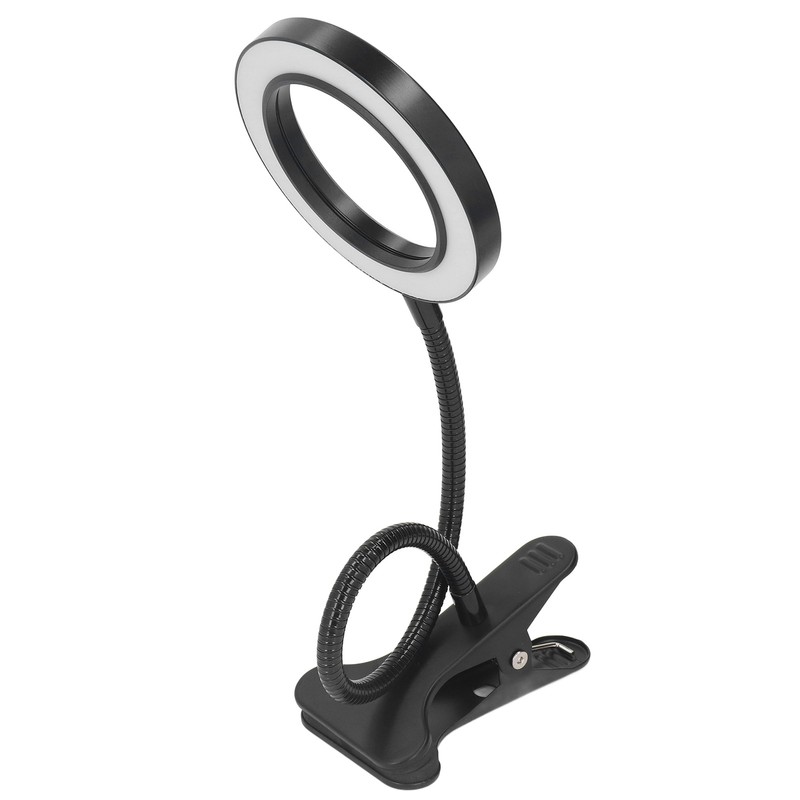 Clip On LED Ring Light 3 Color 10 Brightness Flexible