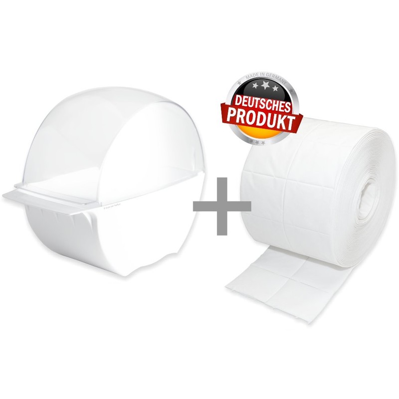 NAILFUN 1 Roll of 500 Nail Wipes in Dispenser