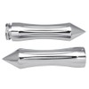 Szmsmy Grip 1.0 inch (25.4 mm) Motorcycle Parts Aluminum Plated Spear Type 30638