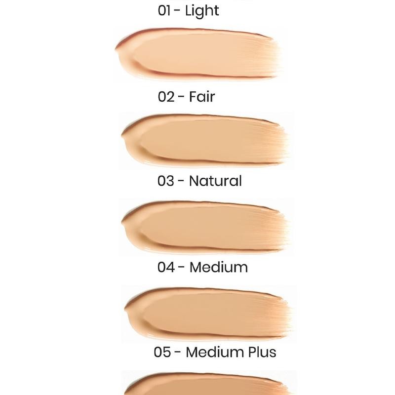 BB Cream SPF 25 Vegan, Cruelty Free - Color: 01