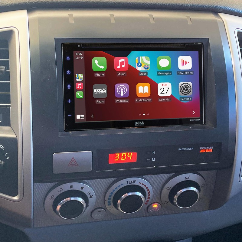 Scosche TA2053BKB Double DIN Radio Install Dash Kit Compatible with