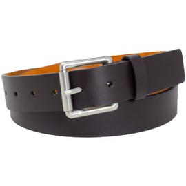 Ossi Mens 34mm Smart Casual Jeans Belt - Brown 5XL