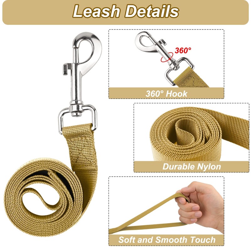 Annchwool Tactical Dog Harness for Small Dogs with Handle, Military