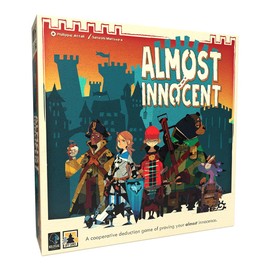 Almost Innocent - Cooperative Deduction Board Game with Progressive Story, Fun Family Game for Kids and Adults, Ages 12+, 2-5 Players, 30 Minute Playtime, Made by Kolossal Games