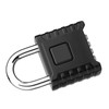 Security Padlock 4 Digits Resettable Combination Lock Stainless Steel for