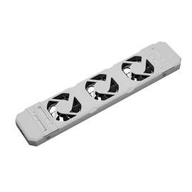 Technaxx Radiator Fan Extension TX-303, Energy-Efficient Radiator Booster for 100-200cm Radiators & Convectors - Ultra Quiet, Low Power Consumption, Fast Room Heating - Compatible with TX-302 Mono Set