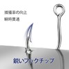 9KM DWLIFE Single Hook 25pcs Assist Lure Hook Blue High