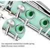 EASTROCK EASTROCK Clarinet Bb Flat 17 Nickel Keys Green Beginner
