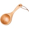 IBLAY Wooden Kitchen Scoop Ladle for Bath Salt Canisters Flour
