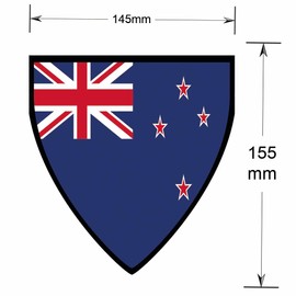 AK Giftshop New Zealand Pennant Flag Bunting Birthday Wedding Events Decorations - 12pcs / 2.5m Ribbon