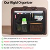 Slim Rugged Organizer Insert for Briefcase Messenger Tote Bag-13 Pockets,Durable