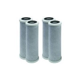 CFS – 4 Pack Carbon Block Water Filter Cartridge Compatible with Hydro Life 52418 C-2471 Models – Removes Bad Taste and Odor – Whole House Replacement Filter Cartridge – 1 Micron