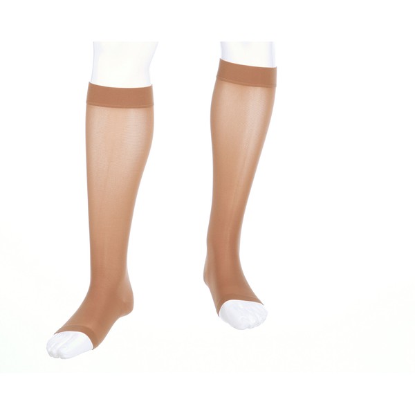 medi Assure, 15-20 mmHg, Calf High Compression Stockings, Open Toe