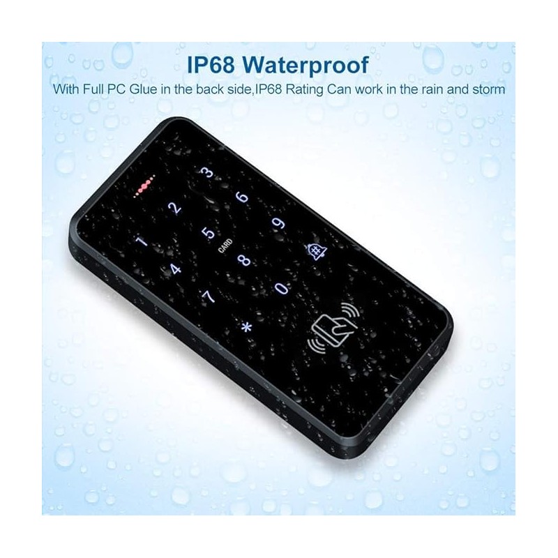 OBO HANDS Stand-Alone Waterproof Door Access Control System Kit with