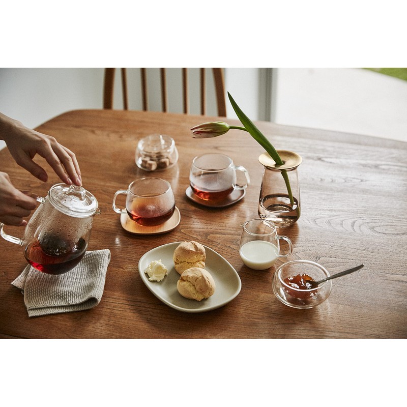 KINTO UNITEA Cup & Saucer Willow 125mm 21701