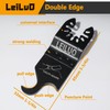 LEILUO 4 Pcs Multi Tool Hook Blade for Carpet Roof