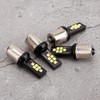 4pcs 12SMD LED White Lights Car Bulb Brake Stop Turn