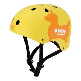 RODY Rody Helmet, Bicycle, For Adults and Children, For Ages 1 and Up, SG Standards, Ishino Shokai L (Approx. 22.0 - 23.2 inches (56 - 59 cm), Yellow