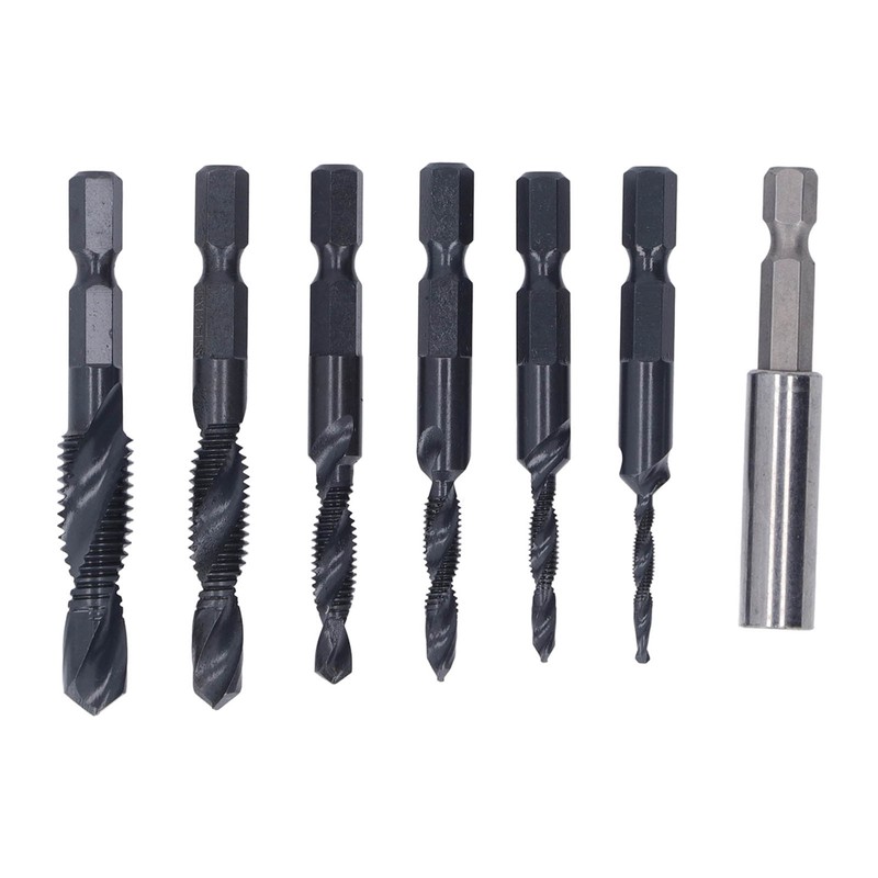 Hex Shank Combination Drill Tap 3 in 1 High Speed