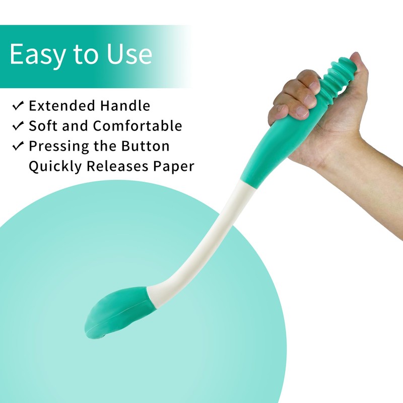 Butt Wiper Tool, 15.7" Comfort Wipe Toilet Aid for Wiping