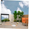 SUPVOX 2pcs Bird Feeding Basin Bird Water Bowls Outdoor Bird