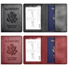 Eoehro 2Pack Passport Holder Wallet Cover Case, Travel Essentials for