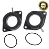 Carburetor Intake Manifold Boots with O-rings Carb Inlet Joint for