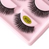 5 Pairs 3D Long False Eyelashes Fake Mink Eyelashes Ultra