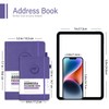Address Book with Alphabetical Tabs, Hardcover Password Book, Small Address