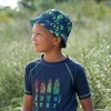 Playshoes Unisex Children's Reversible Sun Hat, SURF, 53