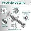 DSM - Carriage Bolts M10 x 90 mm DIN 603