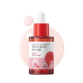 ROUND LAB Camellia Deep Collagen Firming Ampoule 1.01 Fl Oz, Hydrating and Elasticity-Enhancing Facial Serum with Multi Collagen for Smooth Fine Line 