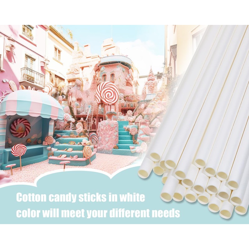 Cotton Candy Cones Penta Angel 24Pcs 11.8" Cotton Candy Holder