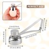 KOLIBROX Stainless Steel Egg Toppers Cutter Egg Opener Tolls,Effortless Soft