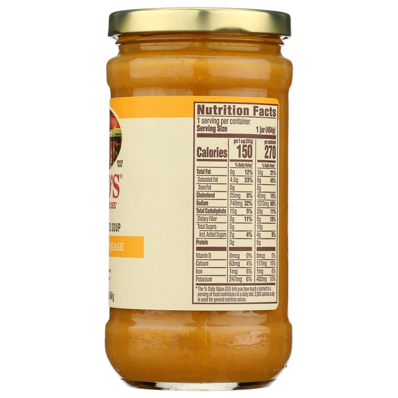 Rao's Made for Home Butternut Squash Soup, 16oz, Traditional Italian