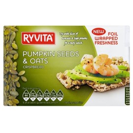 Ryvita Pumpkin Seeds & Oats Crispbread (200g) - Pack of 2
