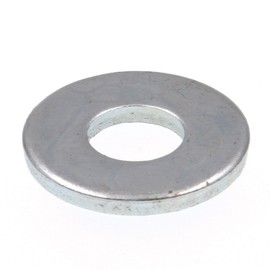 Prime-Line 9080595 Flat Washers, SAE, #10 X 1/2 In. OD, Zinc Plated Steel (100 Pack)