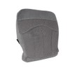 Zieichy Gray Driver Passenger Side Bottom Replacement Cloth Seat Cover