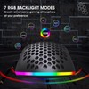 HXSJ T66 RGB 2.4G Wireless Gaming Mouse RGB Lighting Charging