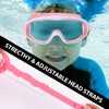 2 Pack Kids Swim Goggles, Swimming Glasses for Children from