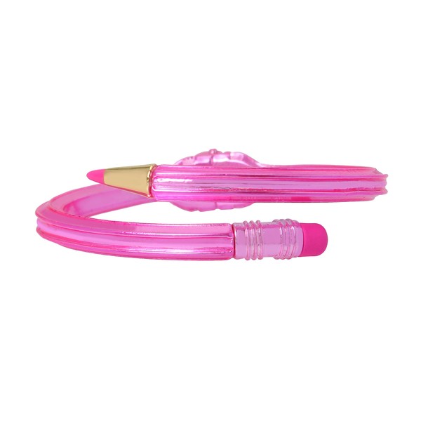 Betsey Johnson Pencil Hinged Bangle, One Size, Metal, no gemstone