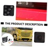 SHINEOFI Night Vision Rear View Camera Kit with Hood Ccd