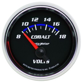 Auto Meter 6192 Cobalt Electric Voltmeter Gauge