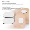 Electrodos Tens 80 Parches Para Electroestimulador 5x5cm Color Blanco