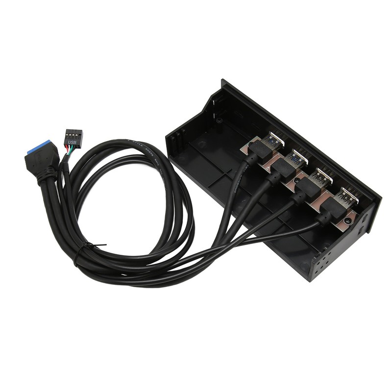 5.25in USB 3.0 Front Panel Hub 4 Ports 5Gbps High