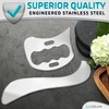 2-in-1 Stainless Steel Muscle Scraper Tool Set for IASTM Therapy