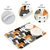 Cute Animal Cat Pattern Dish Drying Mat Microfiber Ultra Absorbent