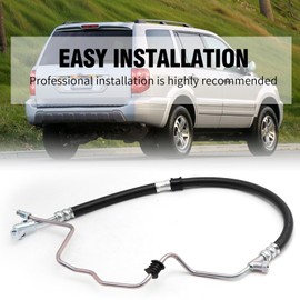 Saihisday 53713S9VA01 Power Steering Pressure Line Hose Assembly M14 x 1.5 Connector Screw, Replacement for Honda Pilot V6 3.5L 2005 2006 2007 2008, Replaces 53713-S9V-A01