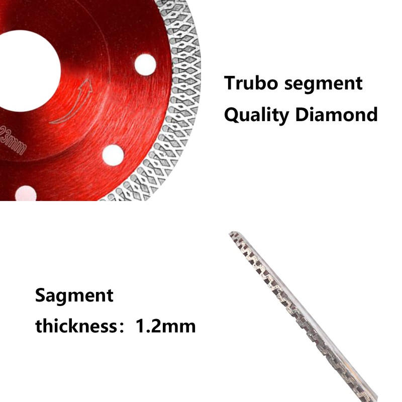 2Pcs 125mm Diamond Cutting Discs for Angle Grinde Super Thin